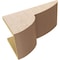 Ekena Millwork 9"W x 18"D x 9"H Wide Crestline Rough Cedar Woodgrain TimberThane Corbel, Primed Tan CORUR09X18X09CRERCPR - alternate 4